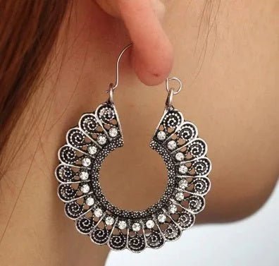 Bohemian Ethnic Earrings | Handmade Statement Jewelry for Women - HalleBeauty